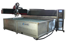 CNC 3 Axis Water Jet Profiling Machine
